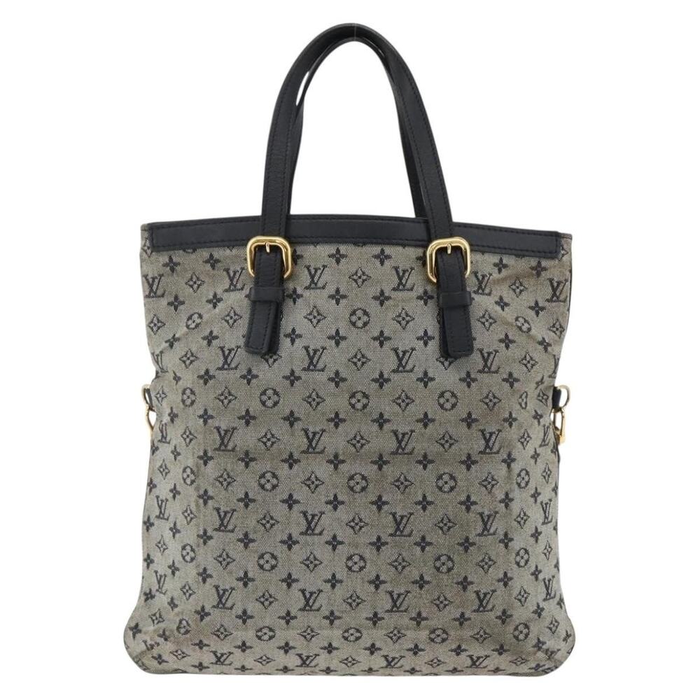Louis Vuitton Monogram Mini Francoise Tote Bag Blue